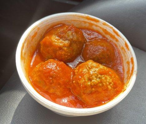 Meatball cup