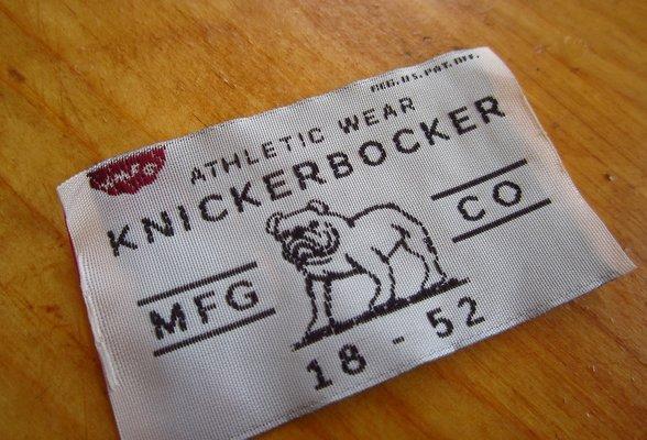 Vintage Woven Label Production