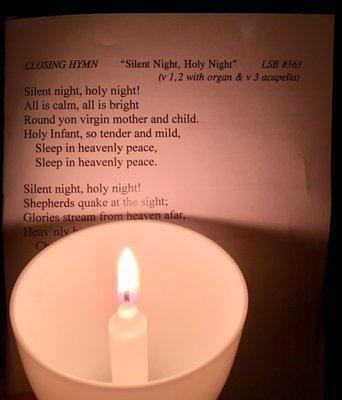 Silent Night (candle light)