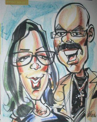 COLOR CARICATURES