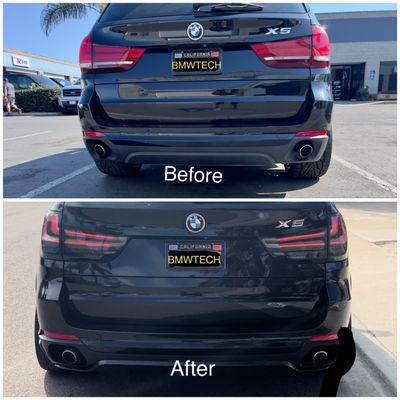 Wanted my tail lights replaced with a smoked euro version and my valance (bottom of bumper trim) swapped a well. Awesome work!