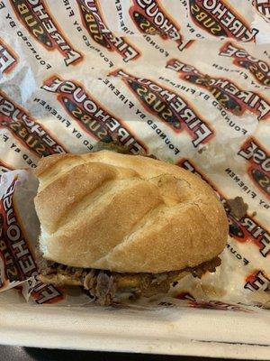 Philly steak and cheese