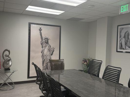 Conference room at Atoyan Law