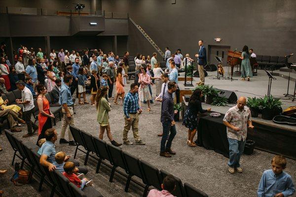 Weekly observance of the Lord's Supper