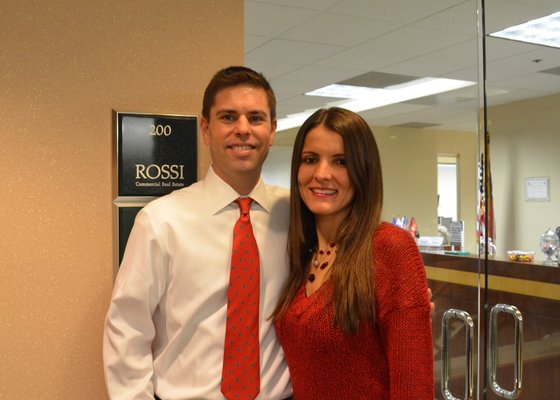 Mary Rossi and Brian Rossi at our corporate Headquarters Office