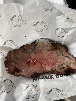 Slow smoked Prime Rib