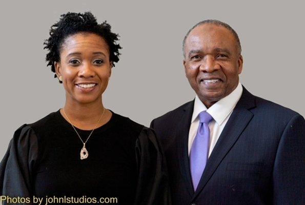 Dr. Jessica Scott and Dr. Winston Scott