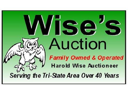 Wise's Auction Logo