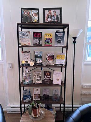 Some of the books we've help our authors publish as well as awards we've received.