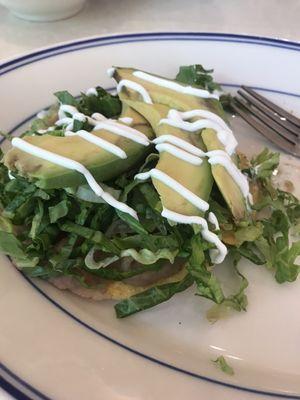 Tostadas "hold the tomatoes"