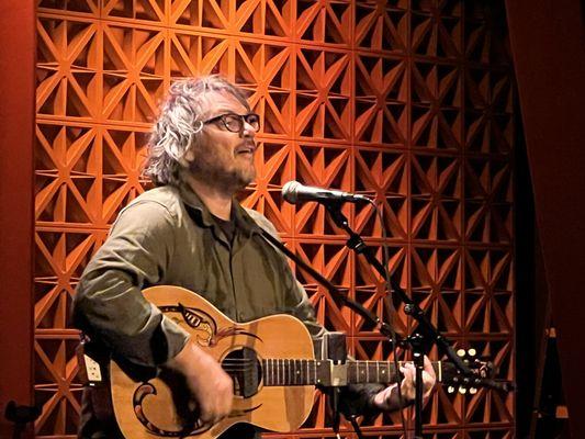 Jeff Tweedy performing on the opening night of Brooklyn Made