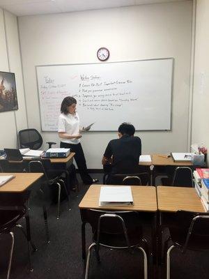 1-on-1 tutoring session