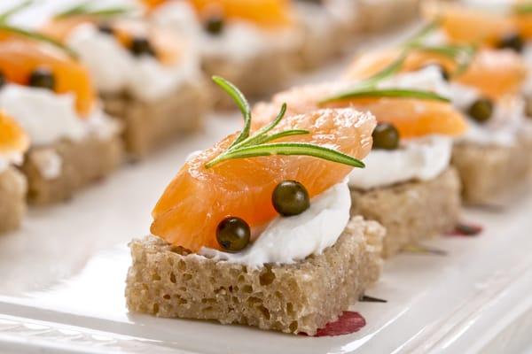 Salmon Crostini