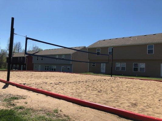 Sand Volleyball along with picnic area and BBQ grills