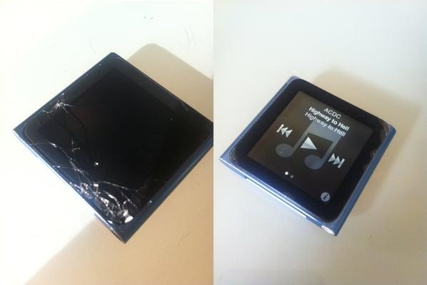 iPod Nano 6th Gen.- Before/After