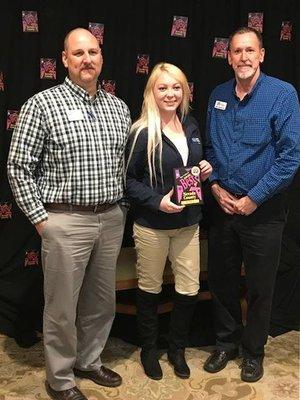 Wyatt Howell, Sarah Meyer, Neil Goforth at The Union's Best Of celebration