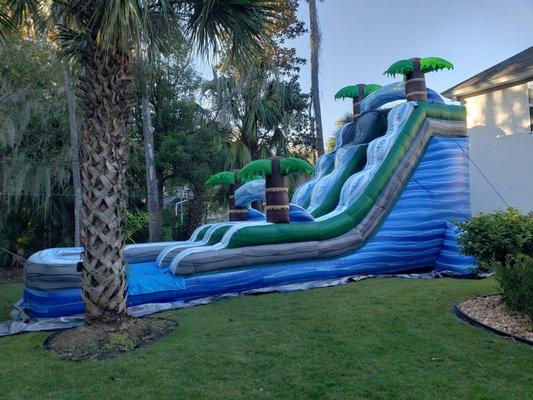 18 foot Tropical Slide