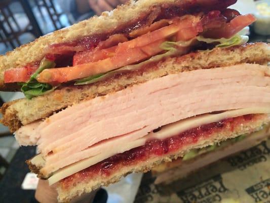 Turkey club- inside view!