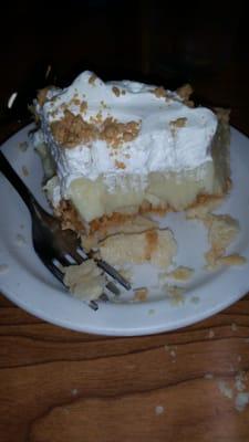 Peanut butter creme pie. I tore the shit out of that before taking a photo.