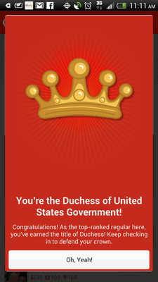 Yay!! Go-Fers is  Duchess.