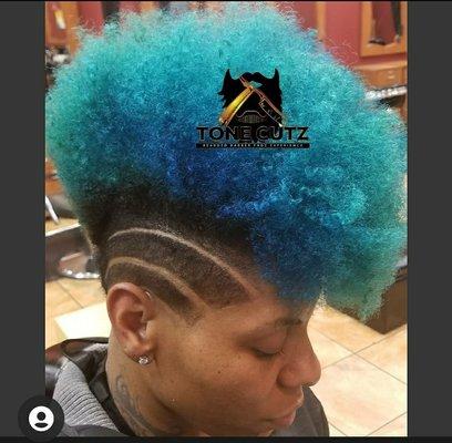 Cut, color & design by Tone Cutz