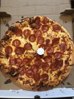 Medium Pepperoni Pizza