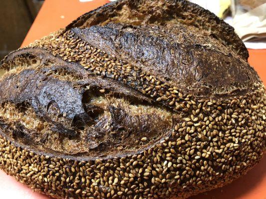 Sesame Seed Sourdough Loaf!!!