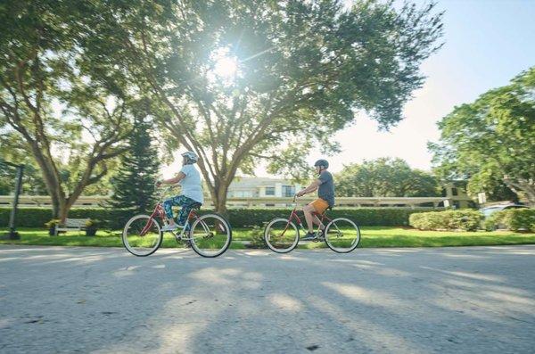 Biking