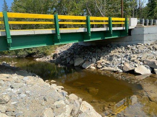 Precast bridge for town of Washington