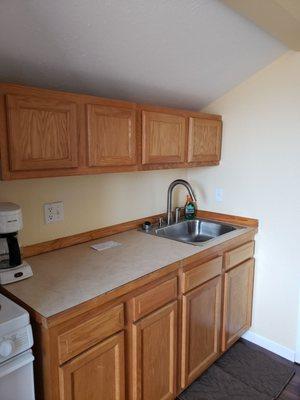 Kitchen area of cottage 19