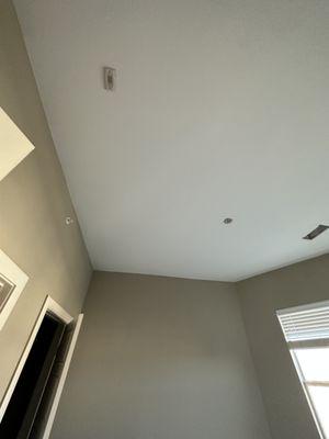 Drywall ceiling restoration