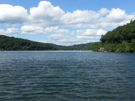 View of lake.