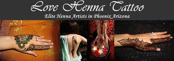 Love Henna Tattoo
Elite Henna Artists in Phoenix Arizona