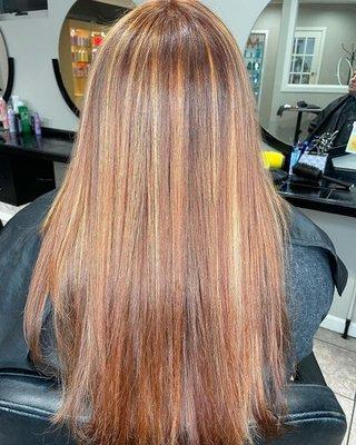 Looking to change up your hair color? Come in and let us help you! Done by Danielle at Phoenix Salon.