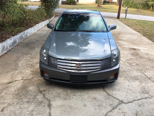 Fully repaired 2005 Cadillac CTS. Now to start the customization process