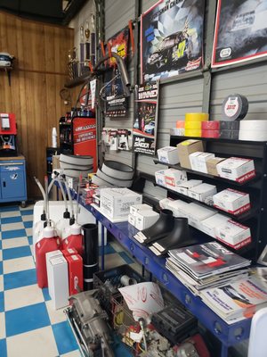 Visit our parts department for all your racing needs!