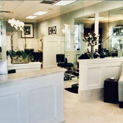 Edited photo of salon