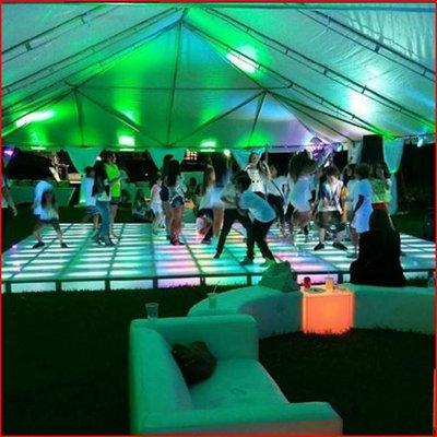 TENTS, UP-LIGHTING, DANCE FLOORS