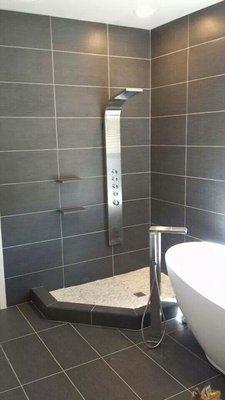 Custom shower