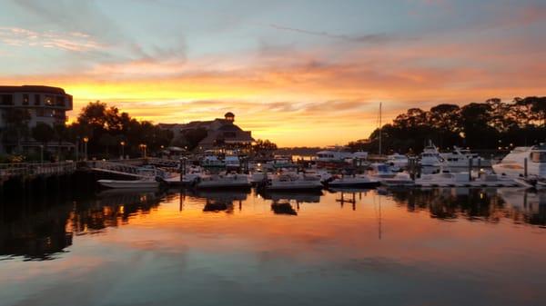 Sunset in Shelter Cove.