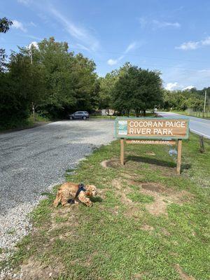 The Park. Very small. No river access.