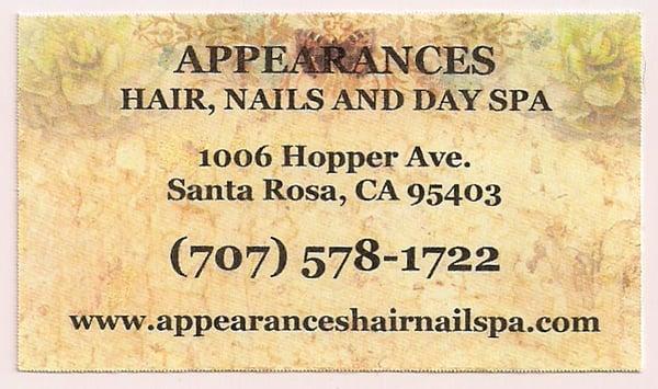 Appearance Hair And Nail Salon