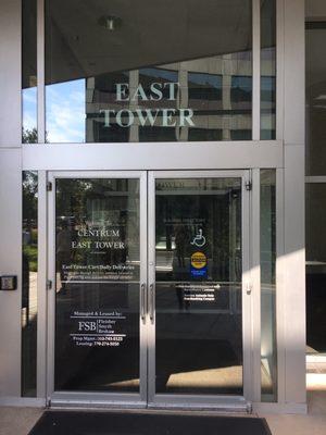 Look for the East Tower