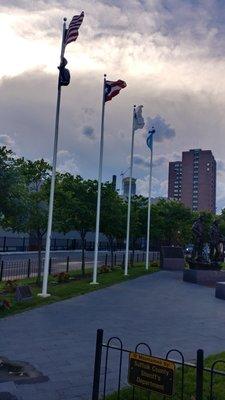 Boston's Puerto Rican Veterans Memorial