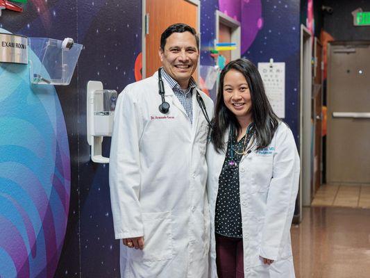 Dr. Garza and Dr. Vu