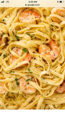 Shrimp Alfredo