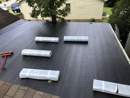 Flat roof