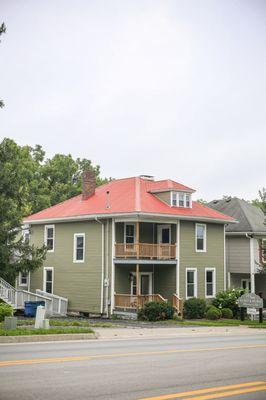 Exterior of building