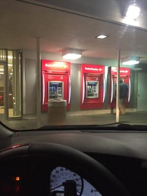 Three ATM's, very convenient