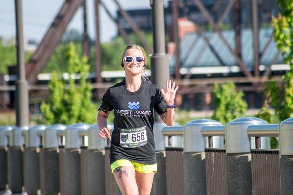 Challenge Columbus 5k (2018) at Genoa Park, downtown Columbus